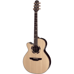 Takamine DSF48C LH NEX Santa Fe, cutaway électro-acoustique, Natural Gloss - Vue 1